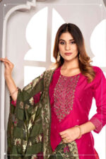 Rani Chanderi Suit Set