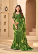 Vinaya Shamli Green Saree