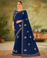 Laxmipati Blue Saree